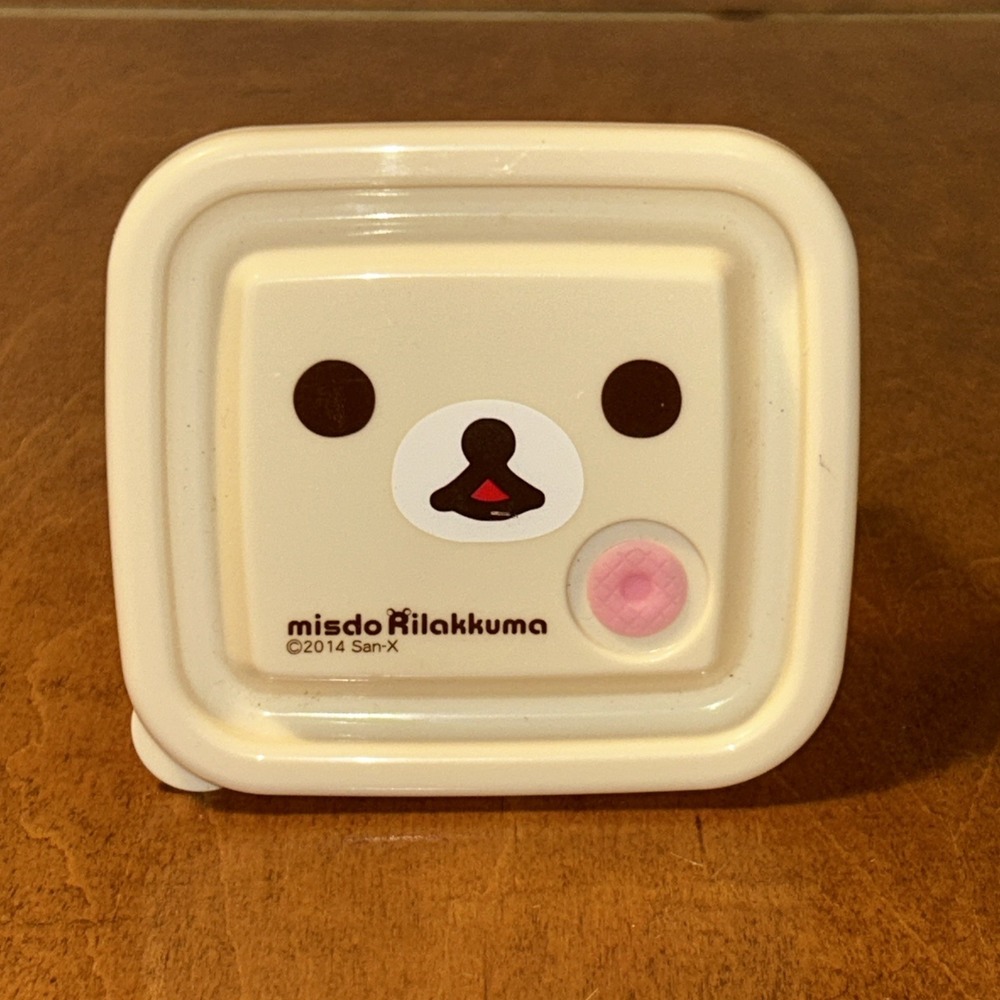 Rilakkuma Misdo 2014 San-X Lunchbox Tupperware E4